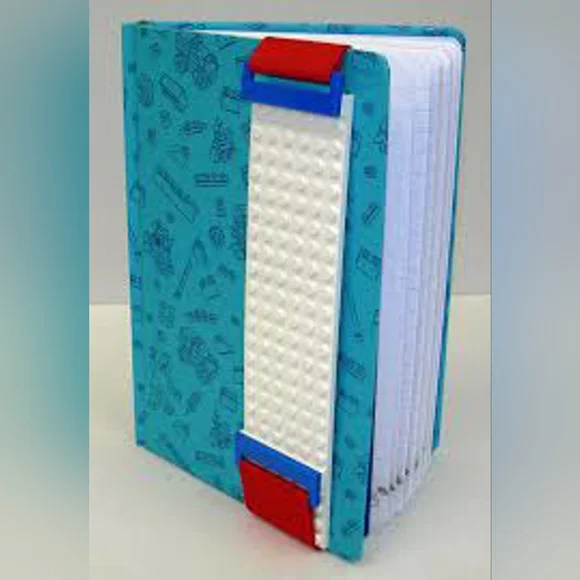 [NWT] LEGO Journal Band ✏️Blue Writing Journal + Buildable Band ✏️Back To School - Picture 2 of 13